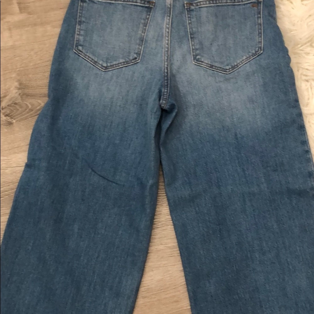 NWT Madewell wide leg crop jeans - Picture 10 of 11
